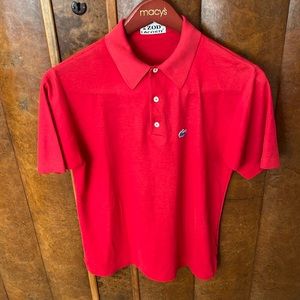 Vintage Izod Lacoste Tennis Polo in Red, Medium